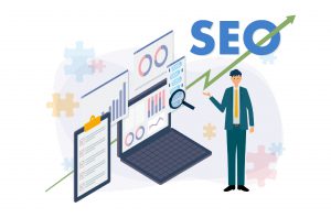 SEO対策イメージイラスト